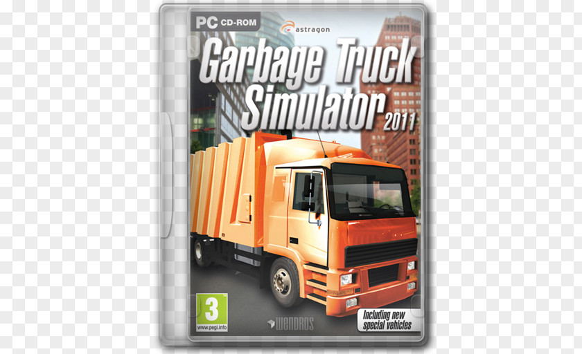 Garbage Truck Simulator 2011 Brand Freight Transport Commercial Vehicle Motor PNG