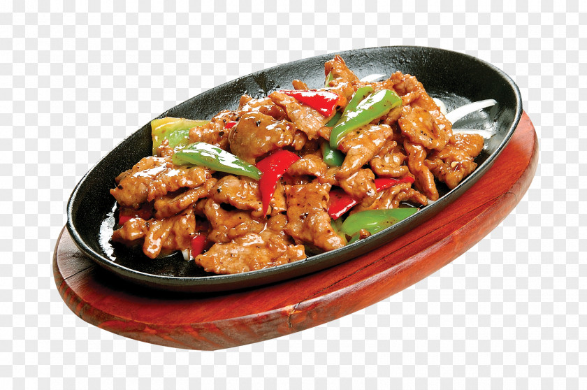 Iron Black Pepper Beef Teppanyaki Chinese Cuisine Tenderloin Steak Barbecue PNG