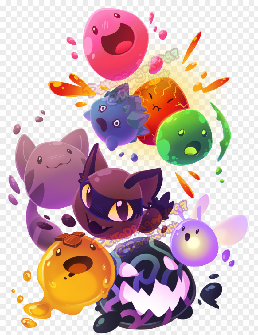 Slime Rancher Art Paper PNG