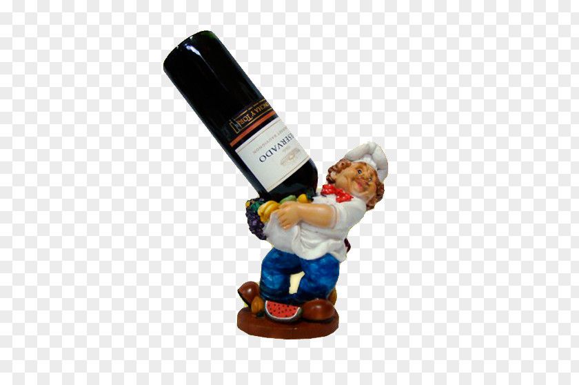 Wine Bottle Restaurant Doll Waiter PNG