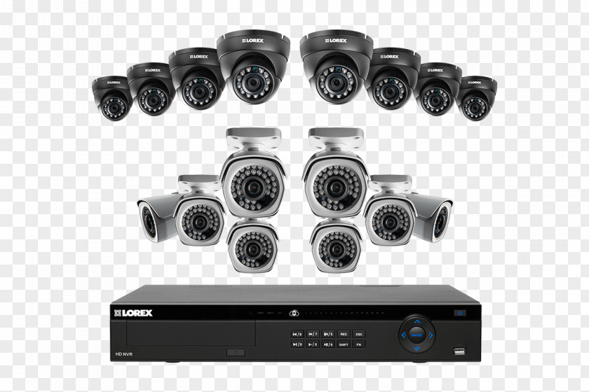 Camera Surveillance Network Video Recorder Closed-circuit Television IP Lorex Technology Inc Wireless Security PNG