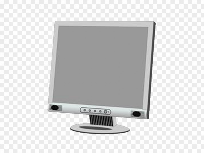 Vintage Smooth Display Computer Monitor Space Personal PNG