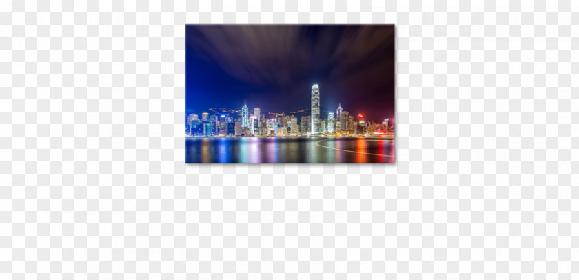 Night Poster Hong Kong Text Purple Conflagration WandbilderXXL PNG