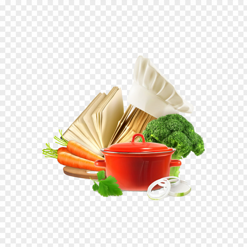 Pot And Vegetables Cooking Vegetable Illustration PNG