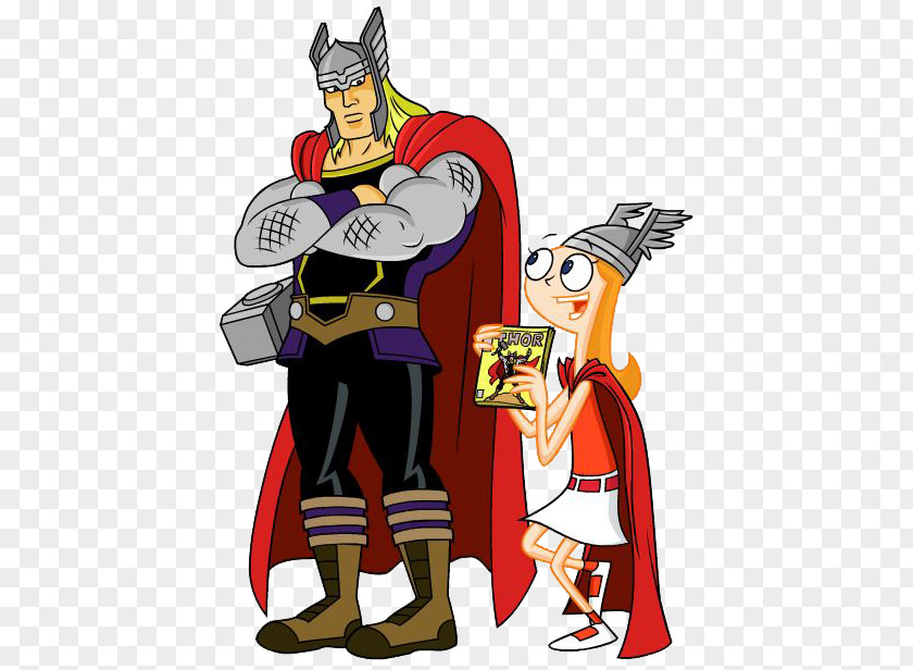 Thor Cliparts Phineas Flynn Perry The Platypus Candace Ferb Fletcher PNG