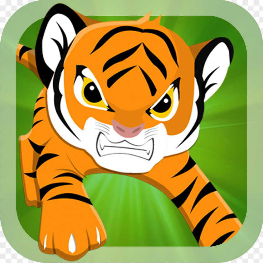 Tiger Whiskers Roar Cat PNG