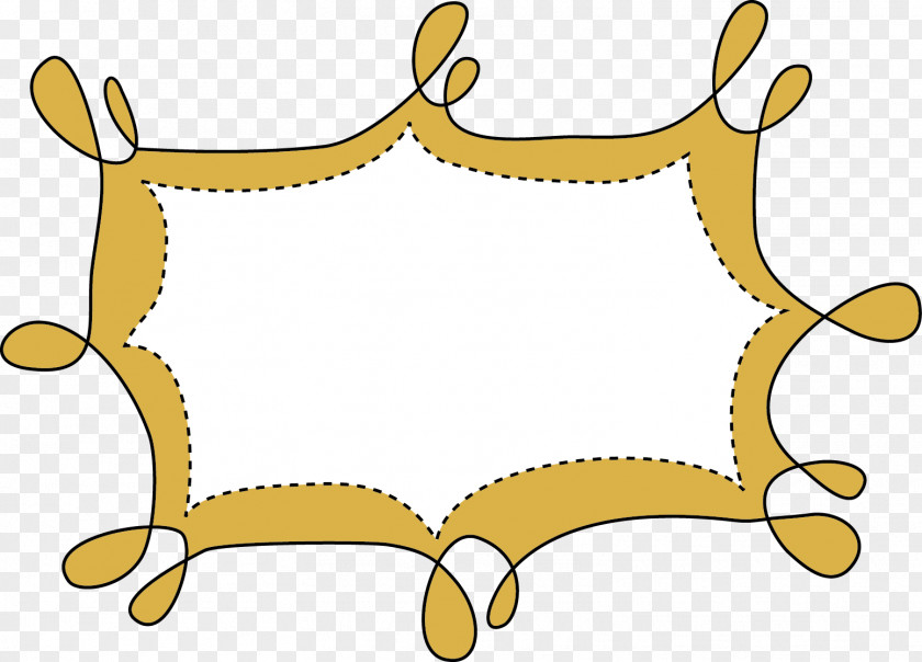 Yellow Frame Clip Art PNG