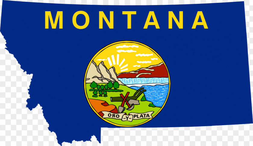 Youtube Play Button Flag Of Montana State Clip Art PNG