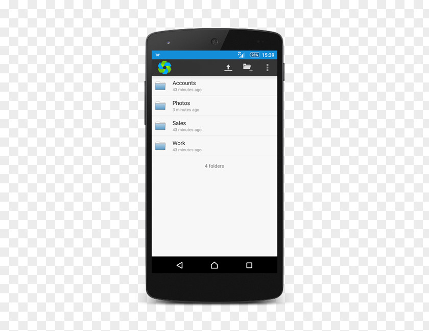 Android Nougat Screenshot PNG