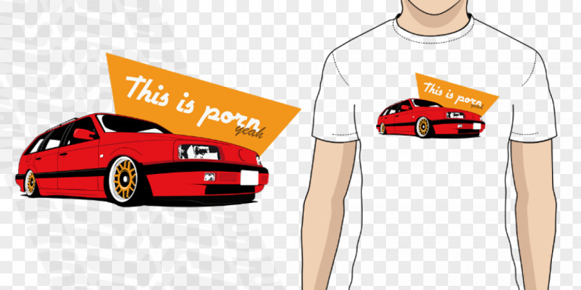 Car T-shirt Volkswagen Passat Illustration PNG