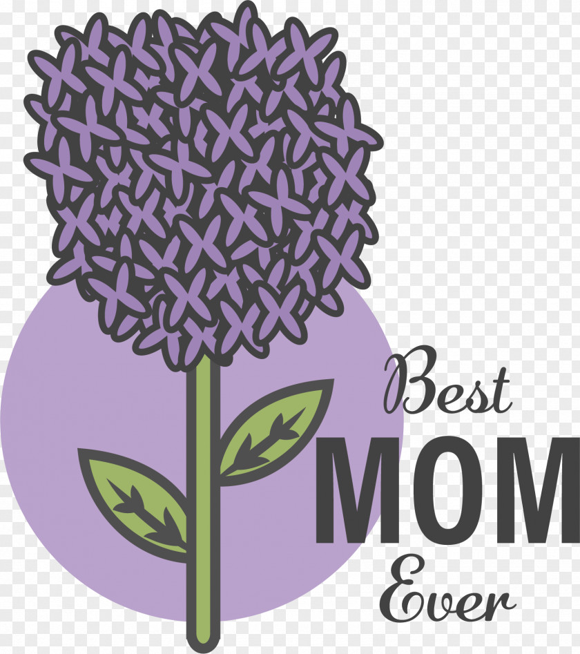 Cartoon Violet Flower Purple Drawing PNG