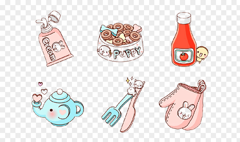 Cute Cartoon Icon Royalty-free Illustration PNG