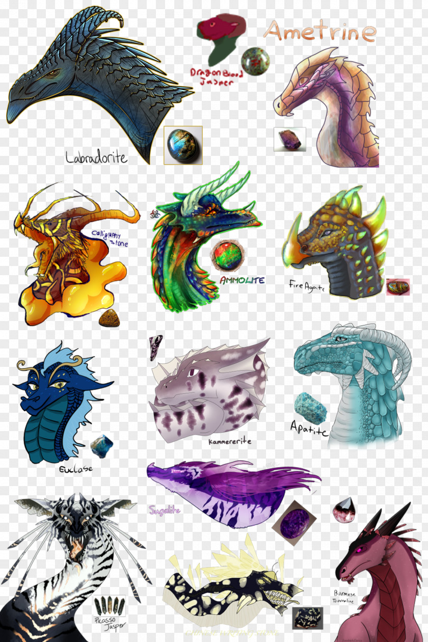 Dragon Drawing Gemstone Wings Of Fire PNG
