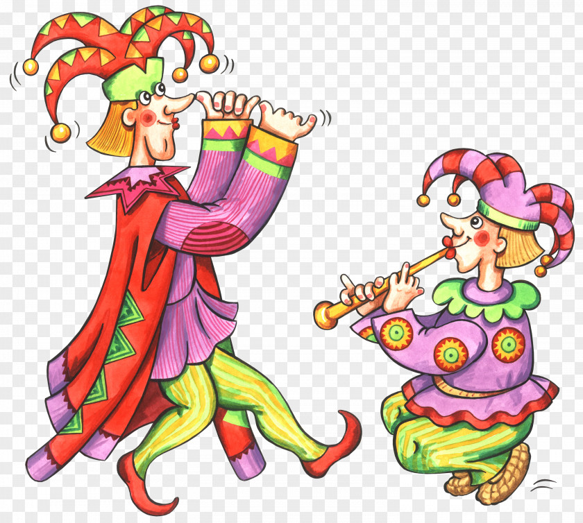 Fair Tall Tale Folklore Image Clown PNG