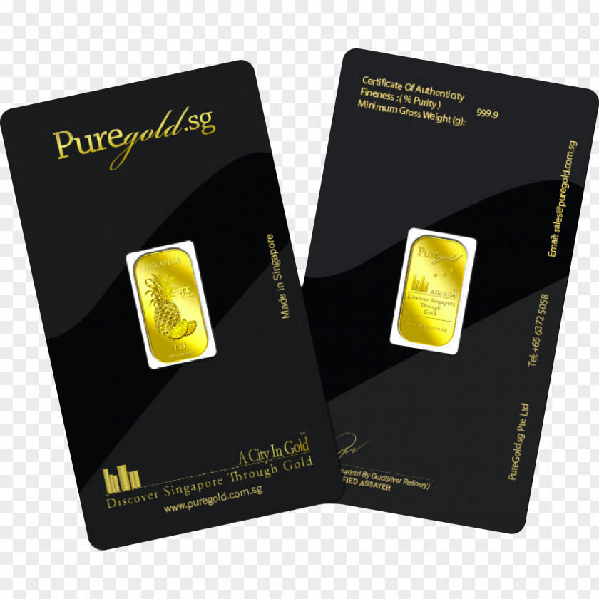 Gold As An Investment Bar Bullion PureGold.sg (Nex Mall) PNG