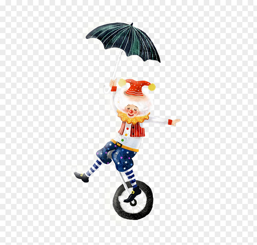 Illustration Painted Clown Drawing Circus PNG