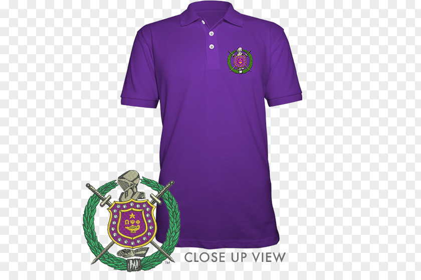 Omega Psi Phi Polo Shirt T-shirt Clothing Fashion Sleeve PNG