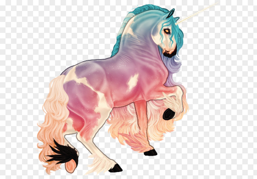 Unicorn Mane Cartoon Snout PNG