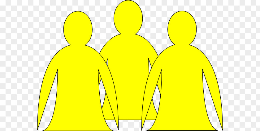 Yellow People Clip Art PNG
