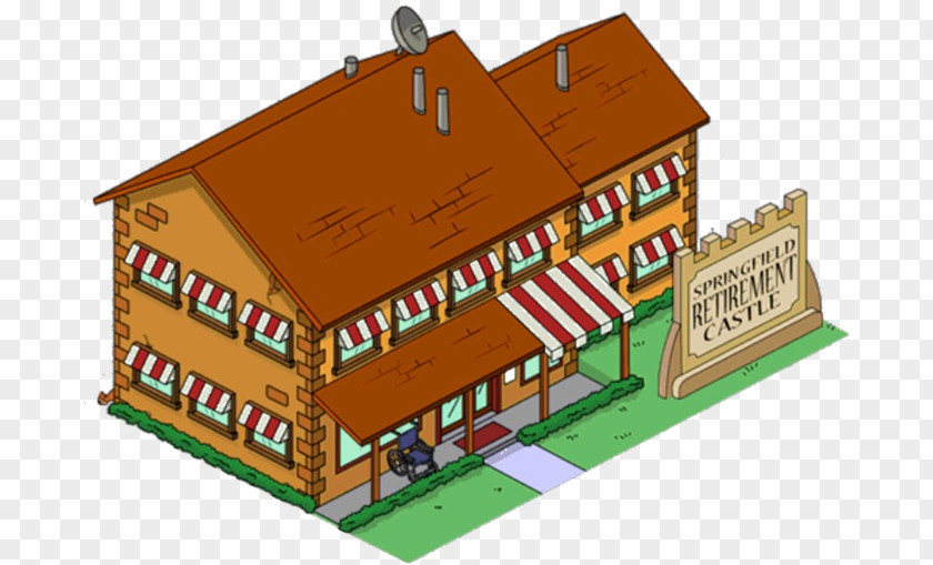 Abraham Simpson The Simpsons: Tapped Out Grampa Springfield Retirement Castle Simpsons Game PNG