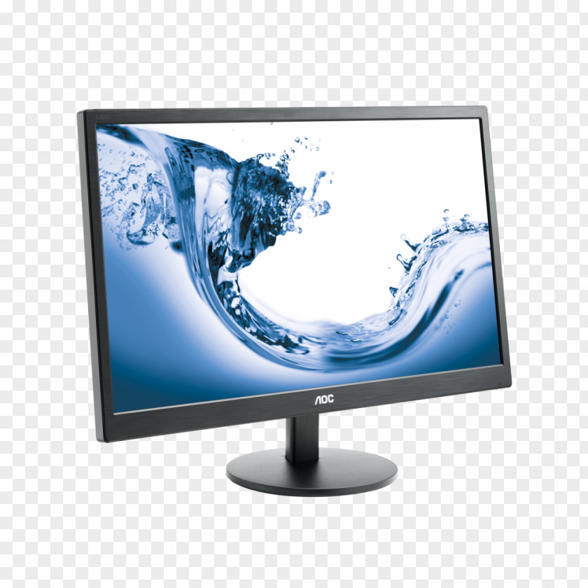 Computer Monitor Monitors AOC International 1080p Digital Visual Interface HDMI PNG