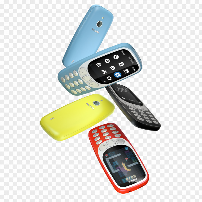 Smartphone Nokia 3310 (2017) 3G 4G PNG