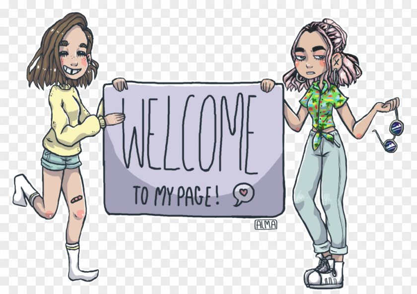 Welcome Banner Human Behavior Finger Clip Art PNG