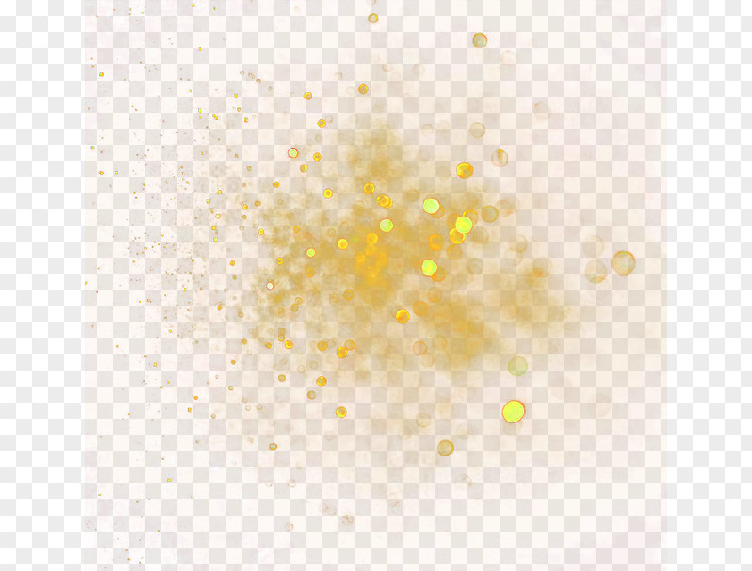 Yellow Fancy Light Effect Element PNG fancy light effect element clipart PNG