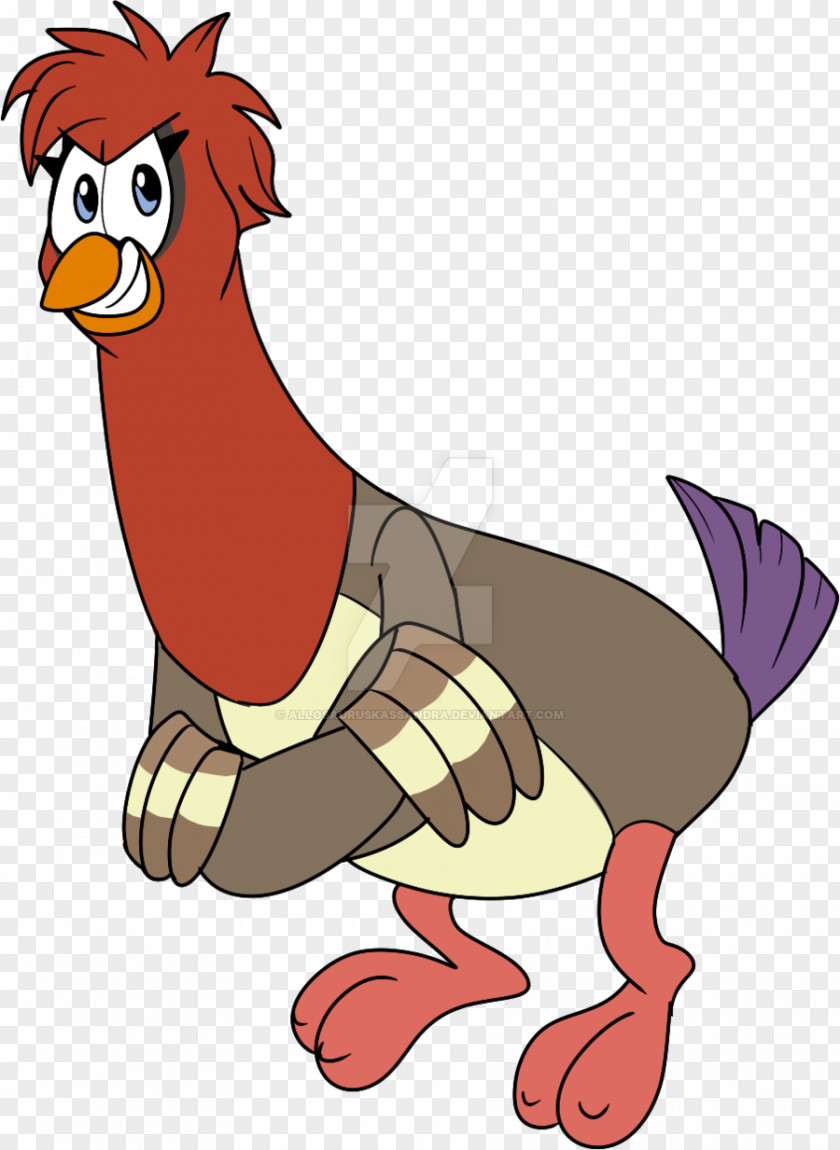 Dog Rooster Character Clip Art PNG