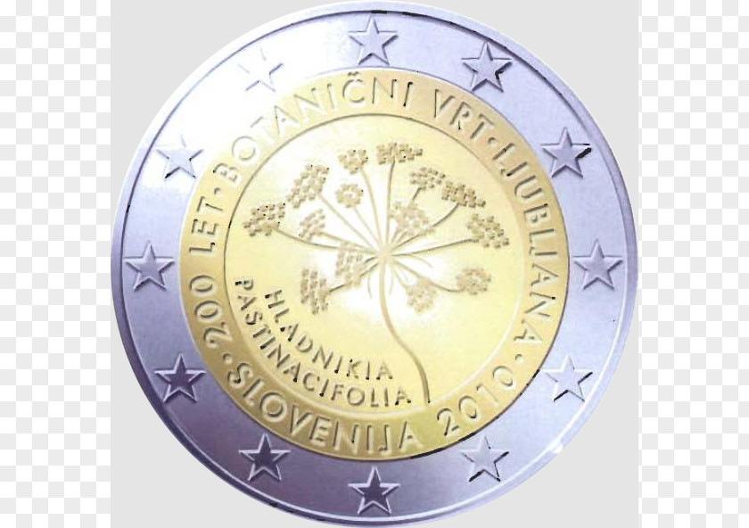 Euro 2 Commemorative Coins Coin Commemorativi Emessi Nel 2008 Money PNG