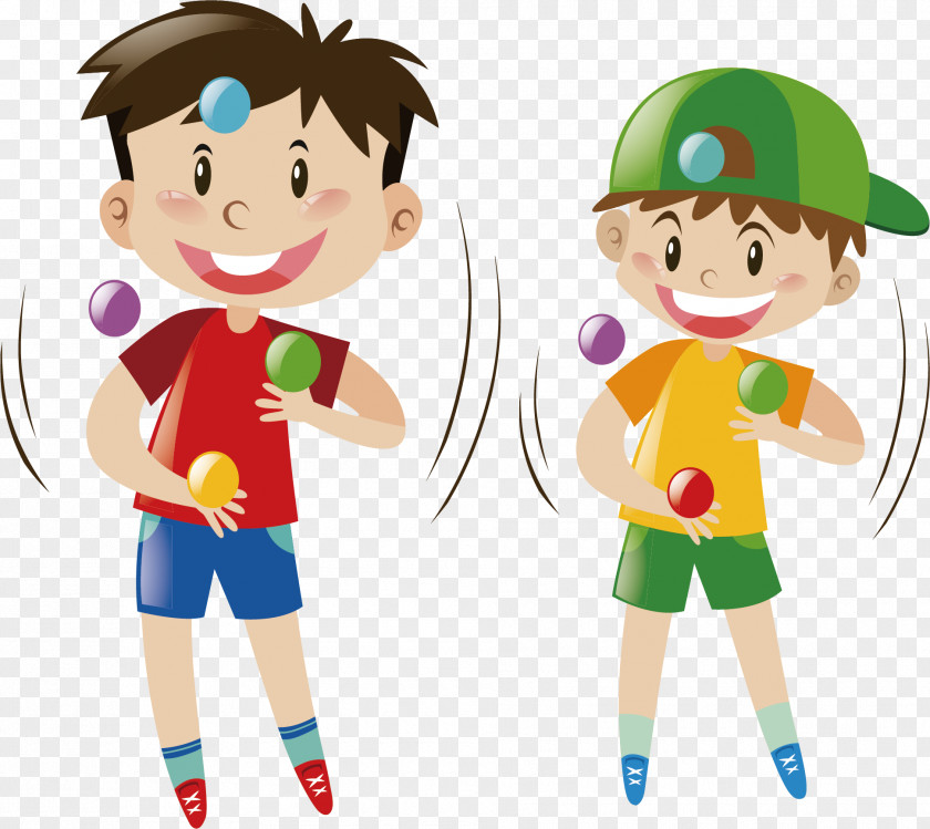 Juggling Color Ball Royalty-free Illustration PNG