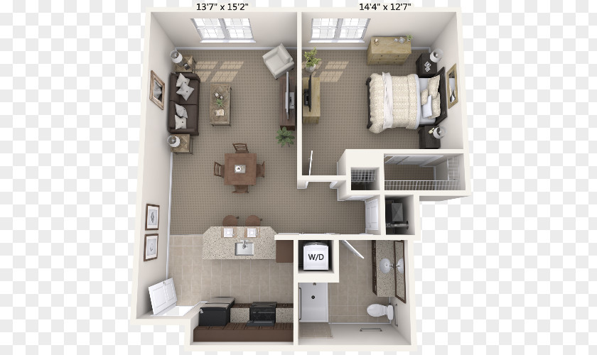 Park Floor Lyndy Apartments Plan PNG