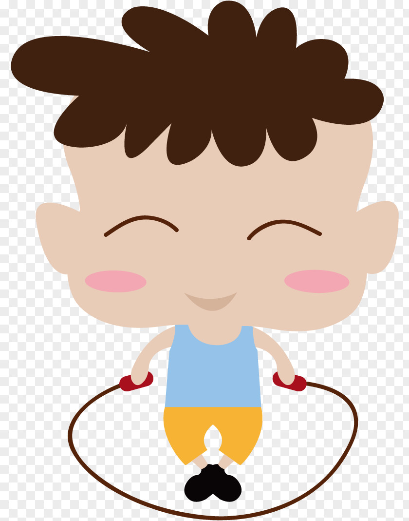 Vector Skipping Child Rope Clip Art PNG