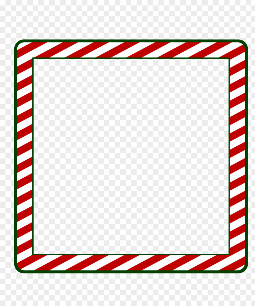 Xmas Frame In Borders And Frames Santa Claus Picture Window Clip Art PNG