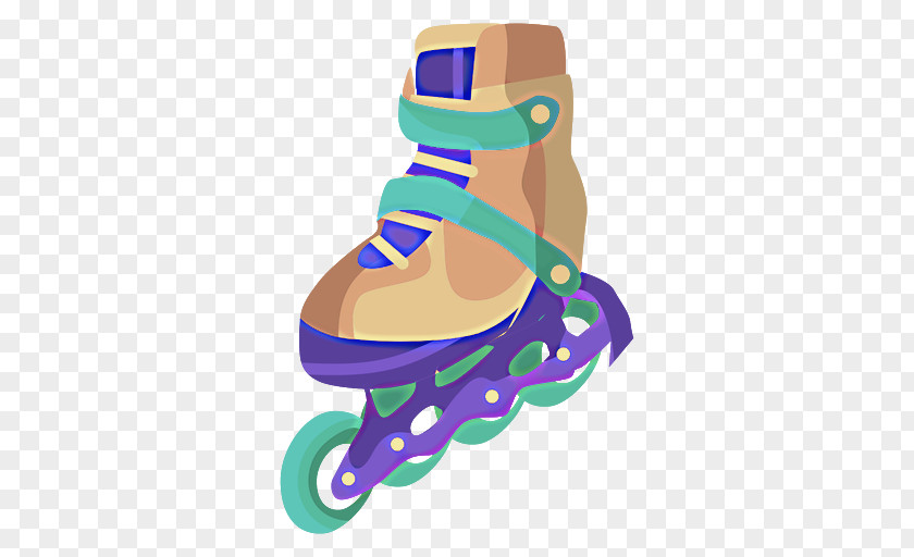 Athletic Shoe Roller Skating Footwear Skates Violet PNG