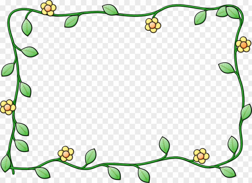 Clip Art Vector Graphics Picture Frames Openclipart Flower PNG
