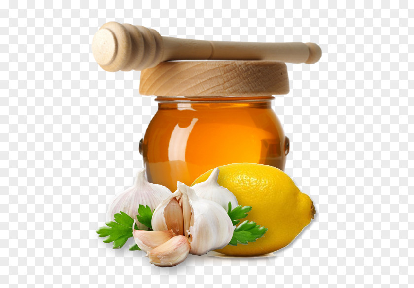 Honey Lemon Garlic Medical Prescription Elixir PNG