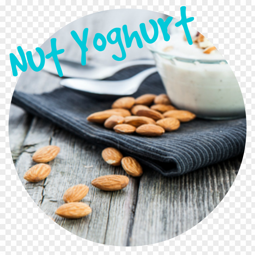 Milk Almond Breakfast Yoghurt PNG