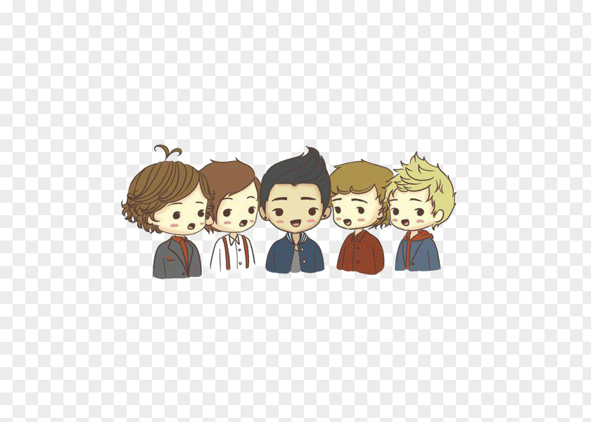 One Direction Drawing Cartoon Fan Art PNG