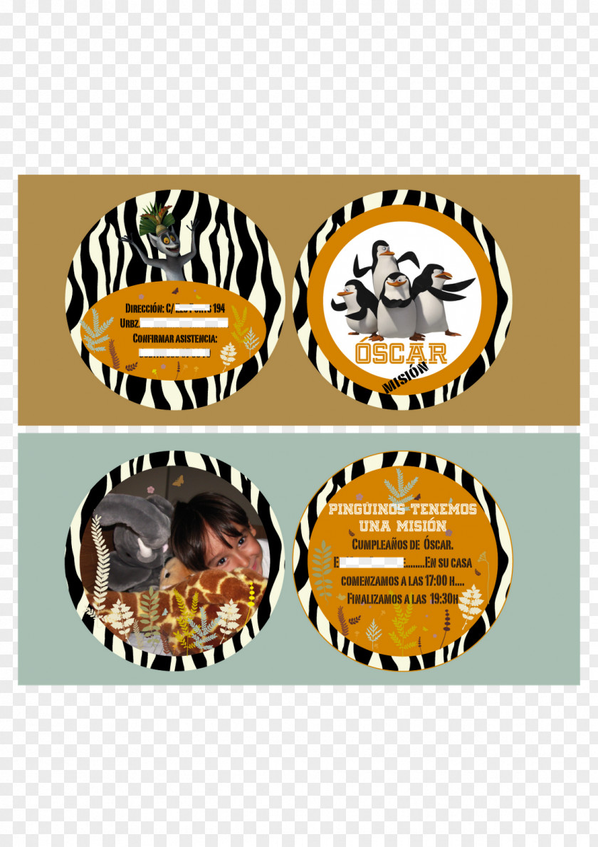 Party Invitation Madagascar: Escape 2 Africa Font Animal Penguins Of Madagascar PNG