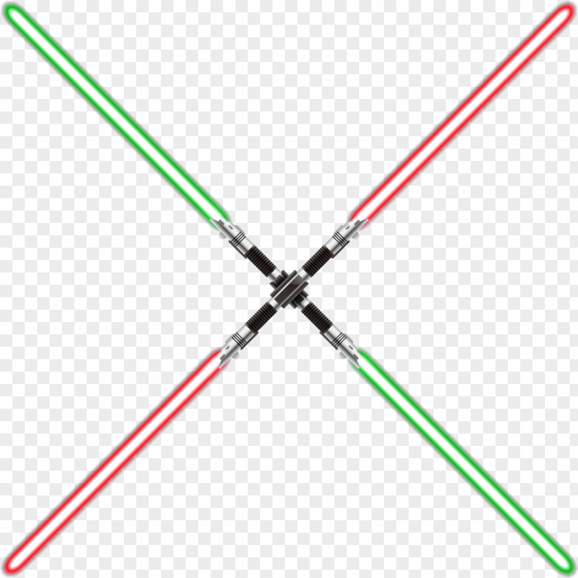 Vector Weapon Lightsaber PNG