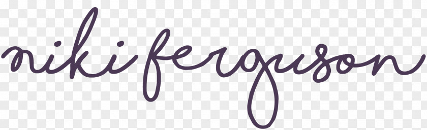 Eggplant Photography Decal Cursive Text Logo PNG