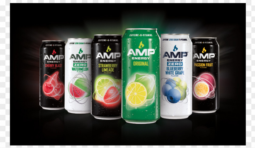 Flavors AMP Energy Drink Limeade Flavor PNG