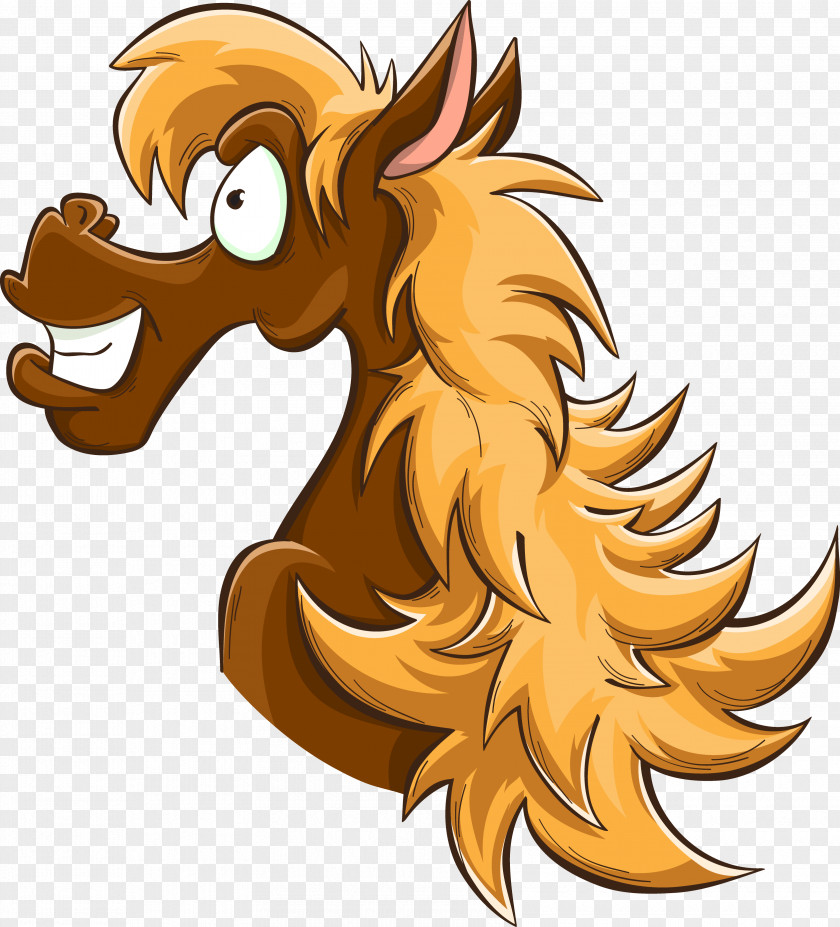 Horse Drawing Cartoon PNG