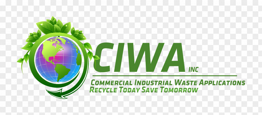 Industrial Waste Sustainability CIWA Inc Logo Clean Technology PNG