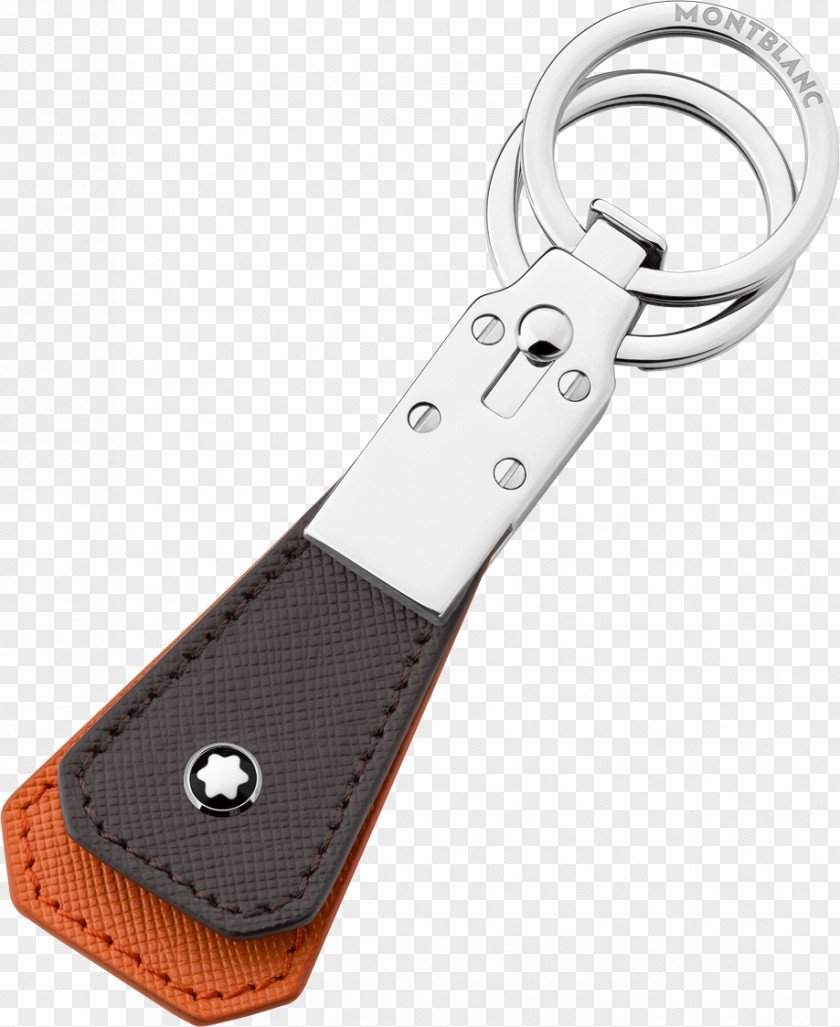 Orange Geometric Montblanc Key Chains Meisterstück Leather Wallet PNG