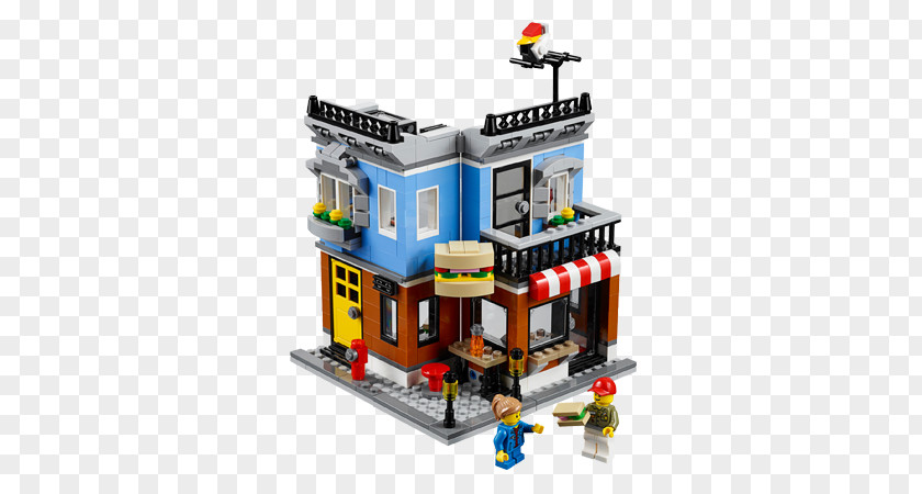 Roof Terrace Staircase LEGO 31050 Creator Corner Deli Amazon.com Educational Toys PNG