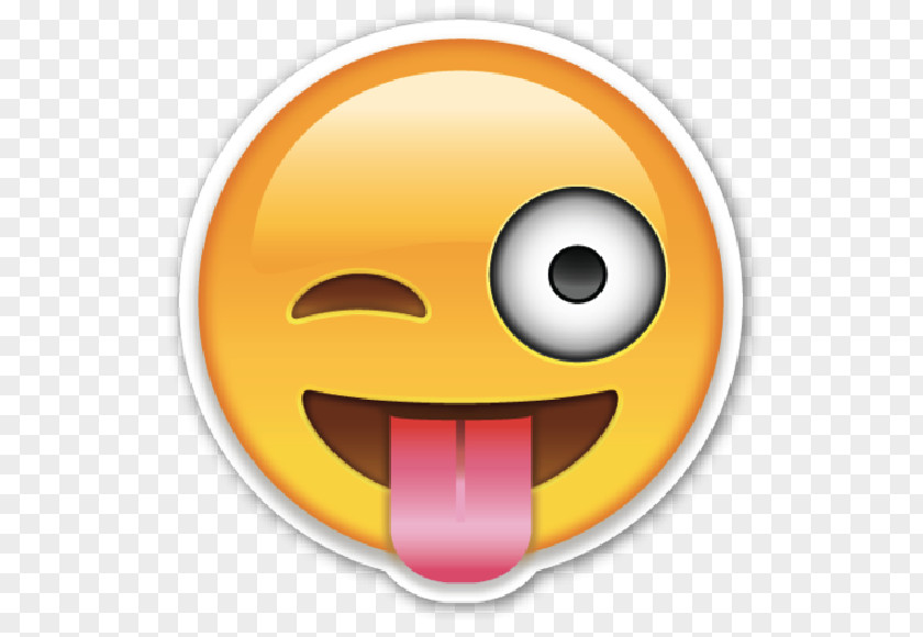 Smiley Wink Emoticon Tongue Emoji PNG