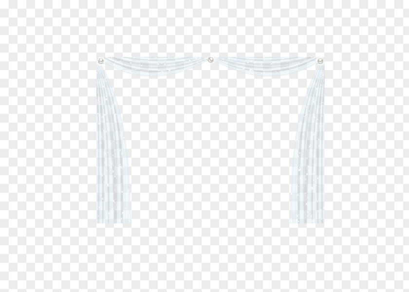 White Curtains Black And Pattern PNG
