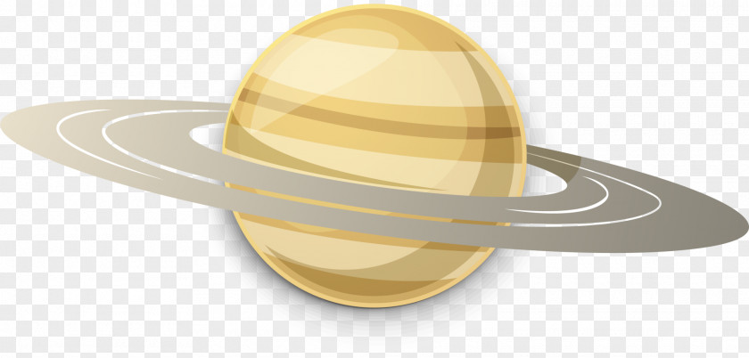 Yellow Cartoon Planet Animation PNG